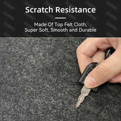 Large Size Gaming Mouse Pad Non-slip Wool Felt Mousepad Office Desk Mat