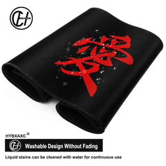 E Sports Mousepad Chinese Character "Love" Speed Mice Pad Premium Locking