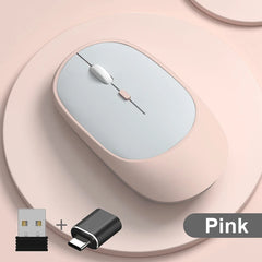 Rechargeable Dual-Mode Wireless Mouse — Bluetooth & 2.4G