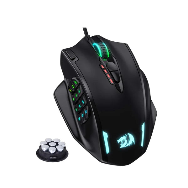 Redragon RGB Backlight LED USB Wired Gaming Mouse Programmable Mouse