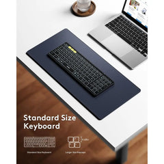 Full-Size Foldable Wireless Keyboard — Bluetooth 5.1, 3 Devices, Numpad, 7-Color Backlit