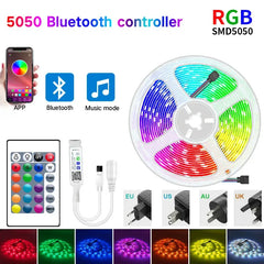 Led Strip 5M LED Strip Light led ribbon 15M 20M 30M led diode tape Bluetooth