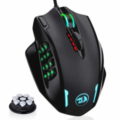 Redragon RGB Backlight LED USB Wired Gaming Mouse Programmable Mouse