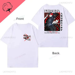 Persona 5 Goro Akechi Game Gift Gaming Shirt Anime Manga for Gamer Lover
