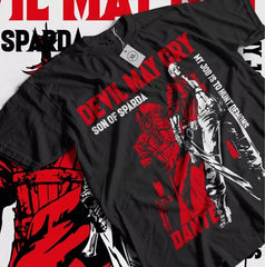 Devil May Cry Dante graphics 100%cotton unisex shirt 2026 Summer New gamer