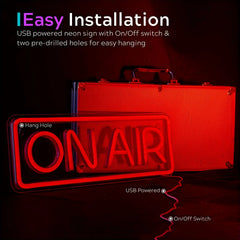 ON AIR LED Neon Sign