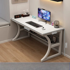 Ergonomic L-Shaped Gaming & Study Desk with Storage Shelf — 2 Sizes Available