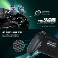 FANTECH WGP18 Wireless Controller — Switchable Mechanical & Hall Effect Triggers, RGB, Multi-Platform