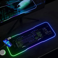 15W/30W Gaming Mouse Pad with Wireless Chargering, PD QC Fast Charging