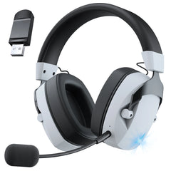 Acinaci Wireless Gaming Headset — 2.4GHz + Bluetooth, 50mm Drivers, Memory Foam, Detachable Mic