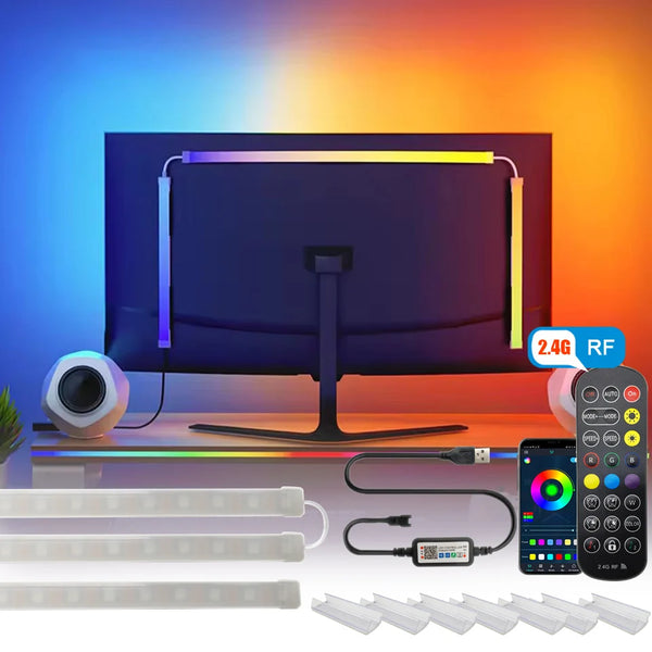 Computer RGBIC APP Music Sync Monitor Screen LED Backlight for Gaming Room
