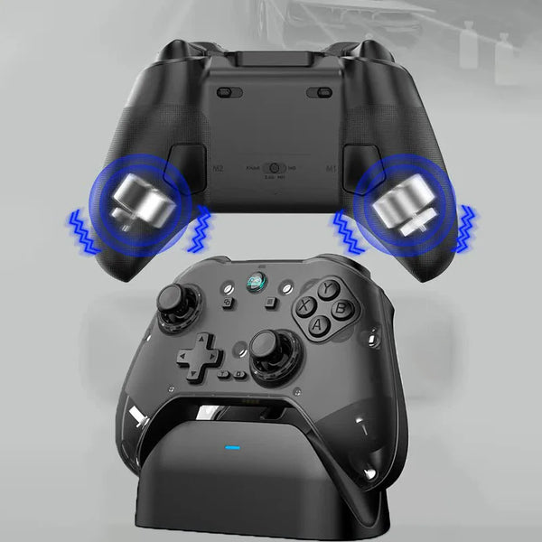 Wireless Bluetooth Gamepad — Charging Dock, Six-Axis Gyroscope, Hall Rocker, Multi-Platform