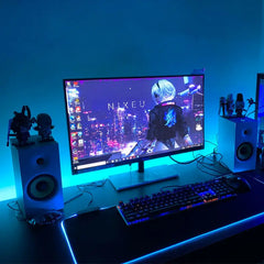 Computer RGBIC APP Music Sync Monitor Screen LED Backlight for Gaming Room