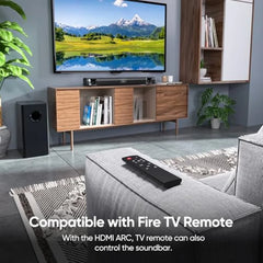 Sound Bar for Smart TV with Subwoofer 100W Detachable Soundbar Home
