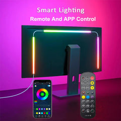 Computer RGBIC APP Music Sync Monitor Screen LED Backlight for Gaming Room