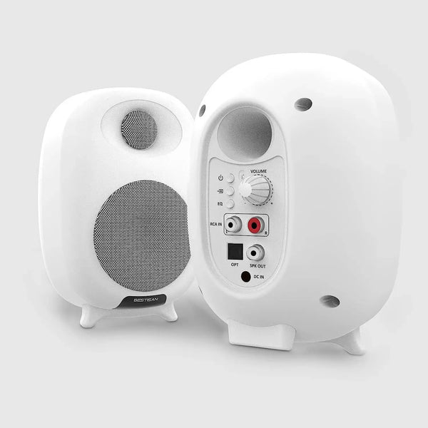 Bestisan 80W Gaming Bluetooth Bookshelf Computer Active Speaker