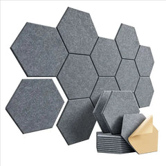 Sound Absorbing Panels, Self-Stick Acoustic Wall Tiles Noise Reduction