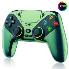 For PlayStation 5/PS5 Pro/Slim PC Controller RGB Light Wireless Gamepads