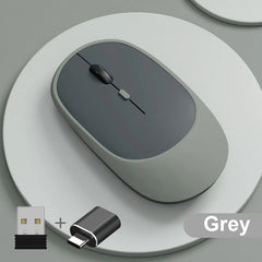 Rechargeable Dual-Mode Wireless Mouse — Bluetooth & 2.4G