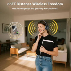 Wireless Bluetooth Gaming Headset — RGB Charging Dock, Noise-Cancelling Mic, Ergonomic Design