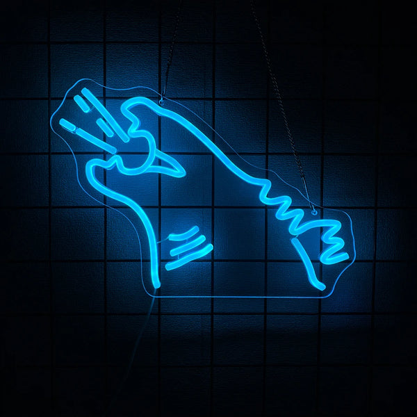 Godzilla, GIR, Slimer, Retro Movie LED Neon Sign