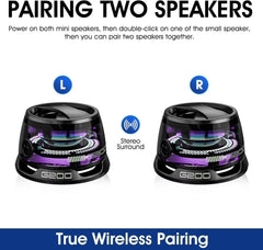 Portable Bluetooth Speaker HECATE G200 RGB Lighting Magnetic Speaker Holder