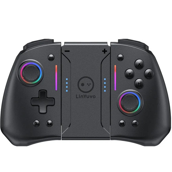 LinYuvo KS42 Meteor Light Wireless Joy-pad with 8 Color RGB Lights