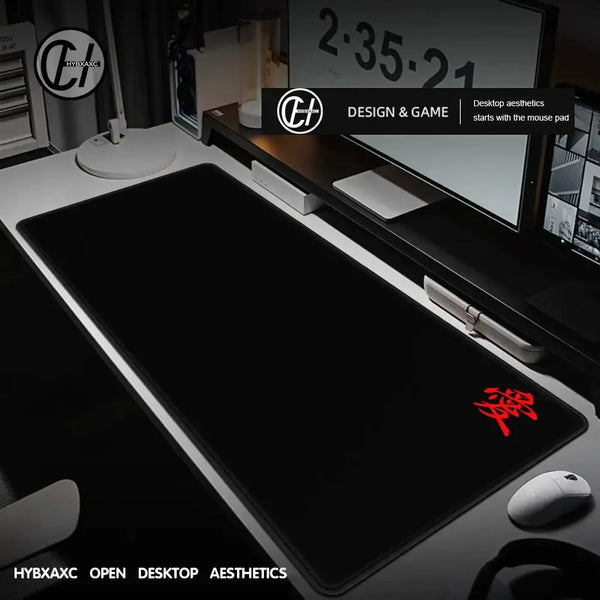 E Sports Mousepad Chinese Character "Love" Speed Mice Pad Premium Locking