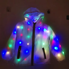 LED Vest Jacket Night Club Singer Modern Dance Stage Performance Accessories