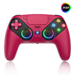 For PlayStation 5/PS5 Pro/Slim PC Controller RGB Light Wireless Gamepads