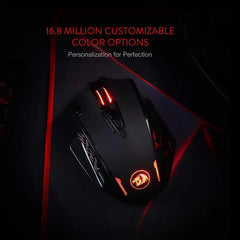 Redragon M913 Impact Elite Wireless MMO Gaming Mouse — 16000 DPI, 16 Buttons