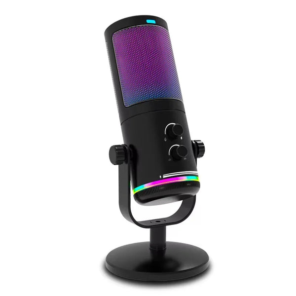 Professional Condenser Microphone USB Dynamic Microphone With Mute Button
